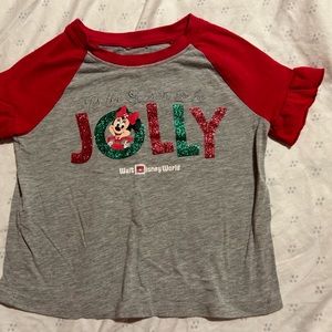 4t Disney Christmas shirt